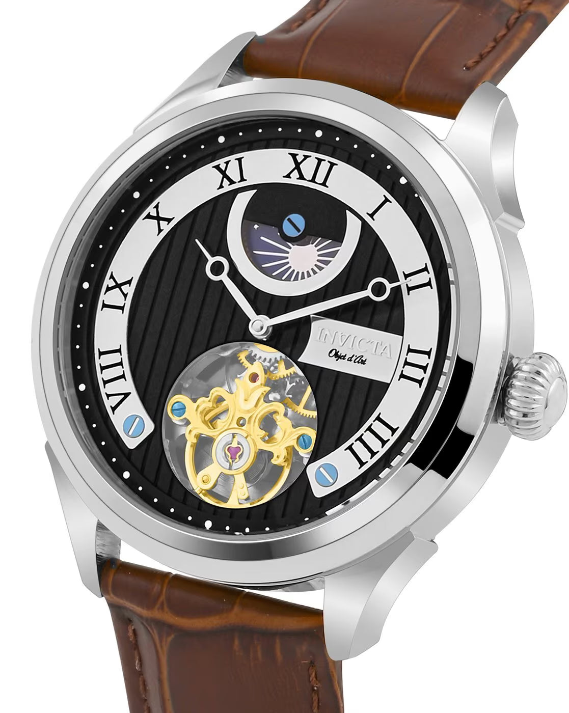 Men’s Premium Analogue Leather Strap Watch