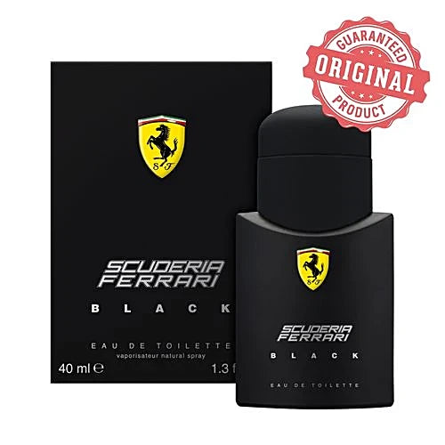 Ferrari Scuderia Black Eau De Toilette For Men 125 ML
