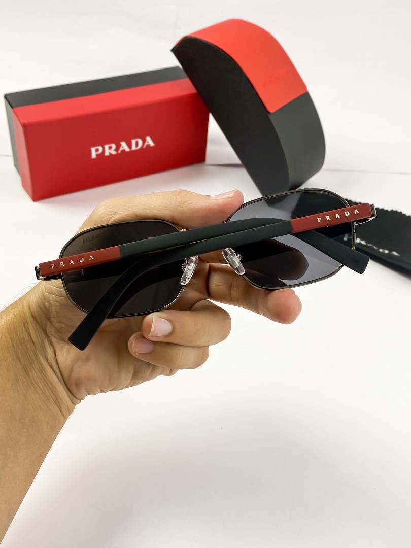 Prada Linea Rossa PS 51XS men's pilot-shaped sunglasses