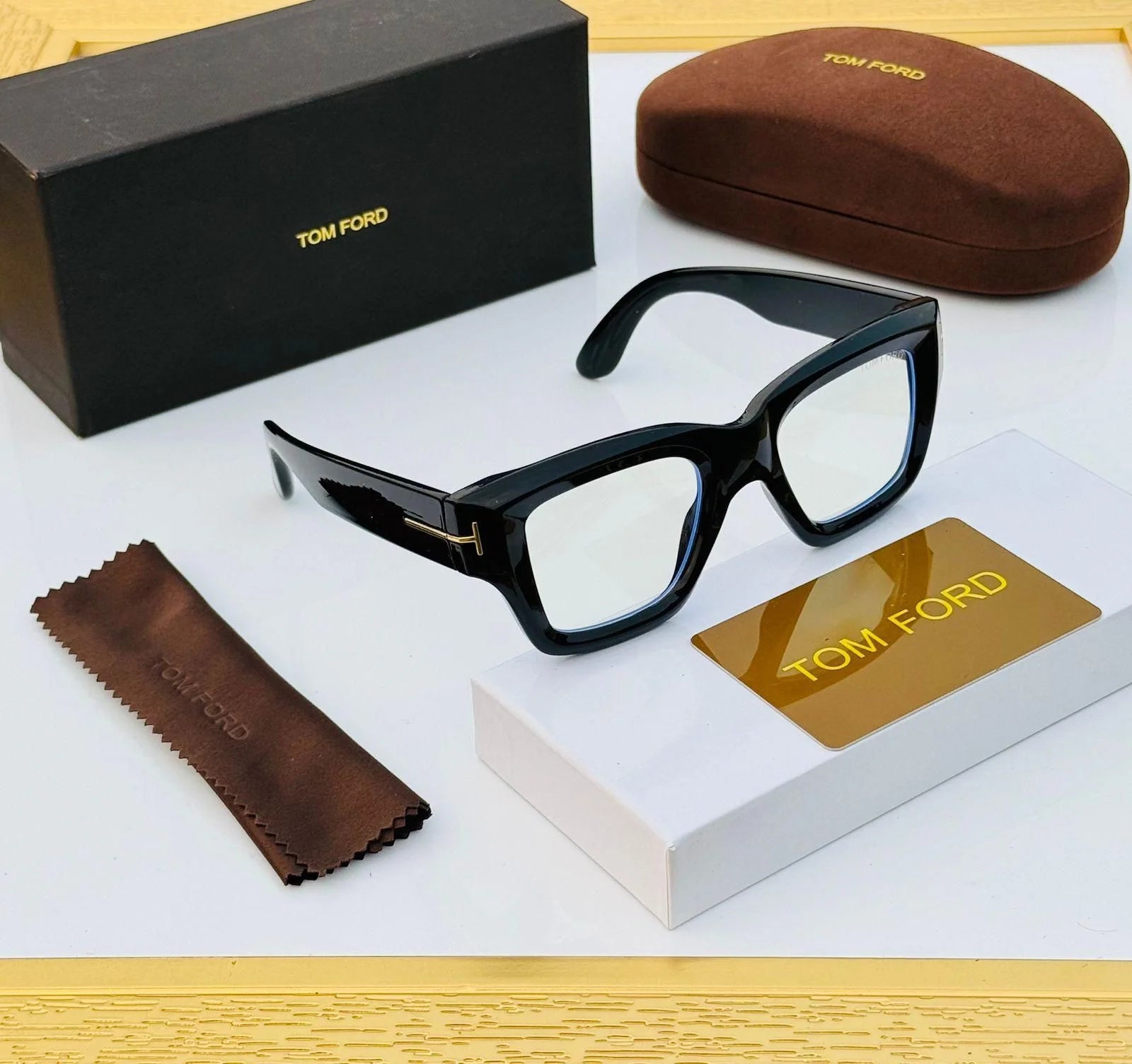 Tom Ford 184 sunglasses with a black frame.