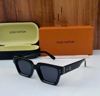 Louis Vuitton LV Clash Round Square sunglasses.