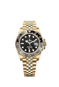 Rolex GMT-Master II Watch in 18 ct Yellow Gold,126718GRNR