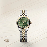 Rolex Datejust 36 Oyster, 36 mm, Oystersteel, yellow gold and diamonds M126283RBR-0011