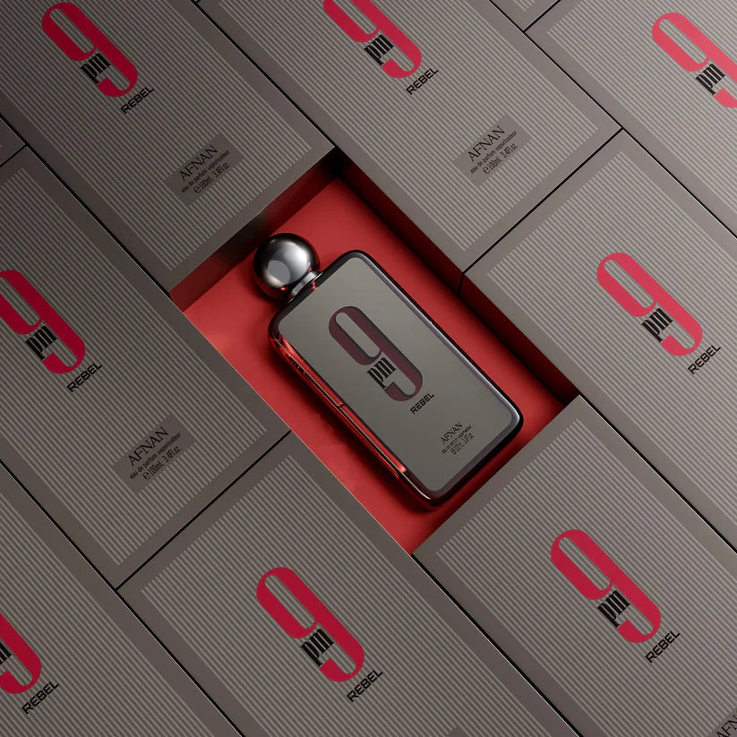 Afnan 9 PM Rebel Eau De Parfum For Men & Women 100 ML (2024 Release)